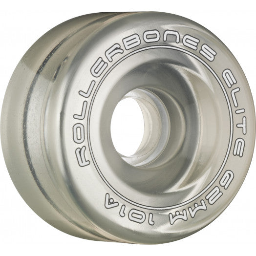 Rollerbones Art Elite Competition Wheels 62mm 101A 8pk Clear