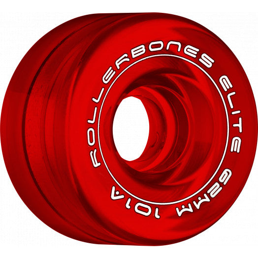 Rollerbones Art Elite Competition Wheels 62mm 101A 8pk Red