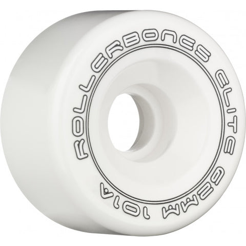 Rollerbones Art Elite Competition Wheels 62mm 101A 8pk White