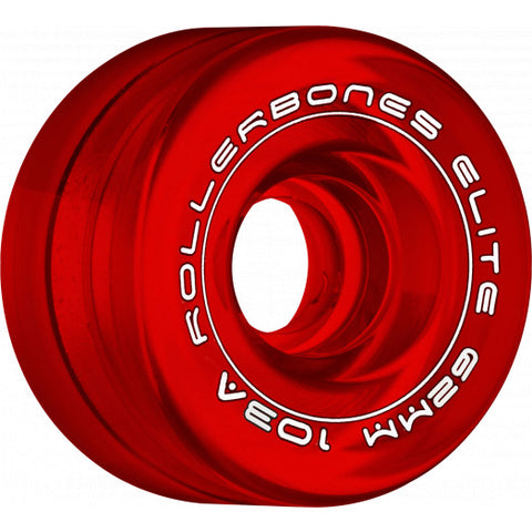 Rollerbones Art Elite Competition Wheels 62mm 103A 8pk Red