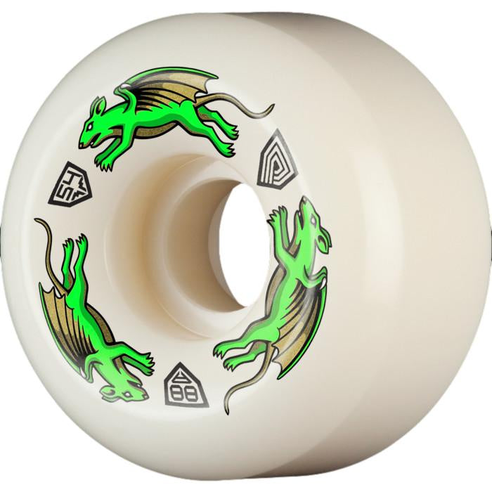Powell Peralta Dragon Formula Nano Rat Green 54mm 88A