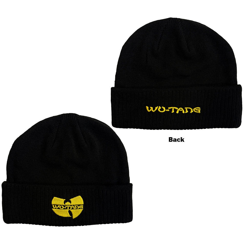 Wu-Tang Clan Unisex Beanie Hat: Logo Black