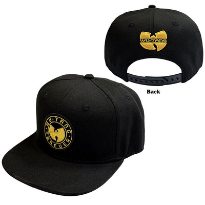 Wu-Tang Clan Unisex Snapback Cap: Forever Black