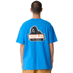 X-Large Slanted Short Sleeve T-Shirt Bright Blue