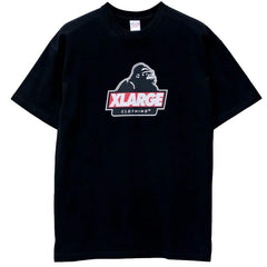 X-Large Slanted SS T-Shirt Black