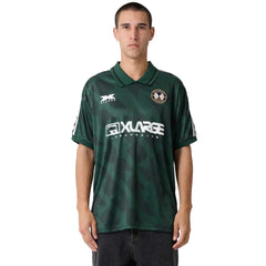 X-Large Football Short Sleeve T-Shirt Forest Green