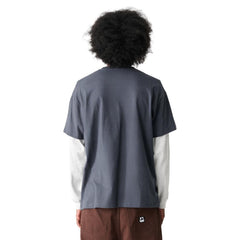 X-Large Home Run Double Layer Tee Steel