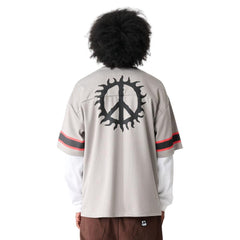 X-Large Peace Game SS Shirt Smoke Grey