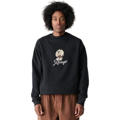 X-Large Off Leash Crew Jumper Black