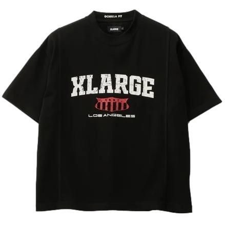 X-Large Panel Gorilla Fit T-Shirt Black