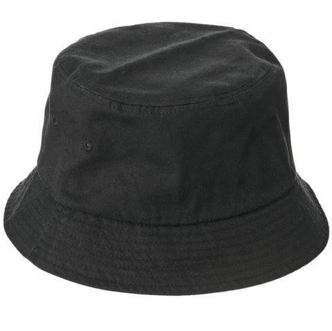 X-Large Slanted Bucket Hat Logo Black