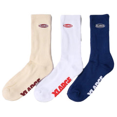 X-Large Patch Sock 3 Pack