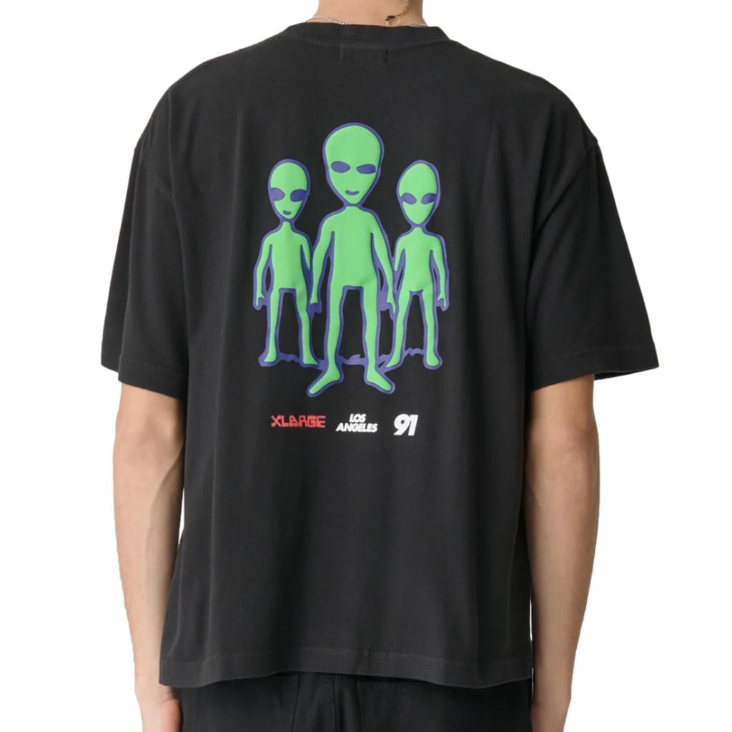X-Large Alien Trio Gorilla Fit Tee Black