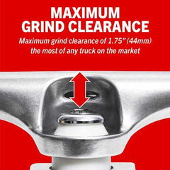 Ace Trucks AF1 Inverted Hollowed Raw/Polished