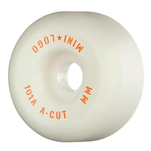 Mini Logo A-Cut Wheels 51mm x 101a White