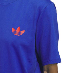 Adidas 4.0 Strike Through Short Sleeve T-Shirt Royal Blue / Red
