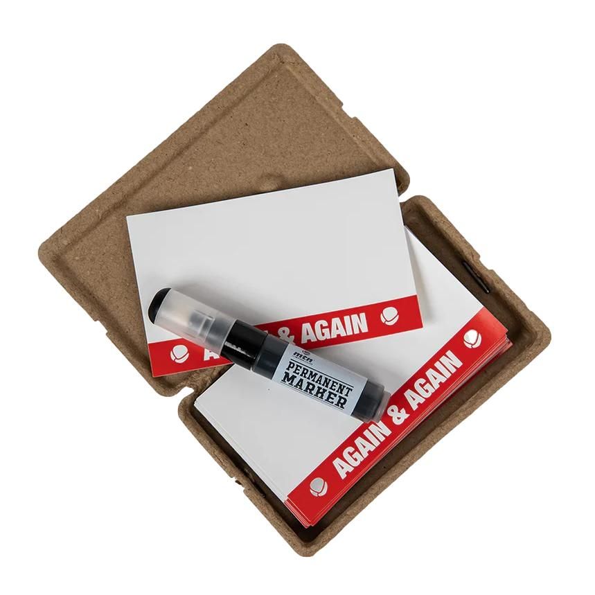 MTN WTF Stickers Set Again & Again 50 units & Marker