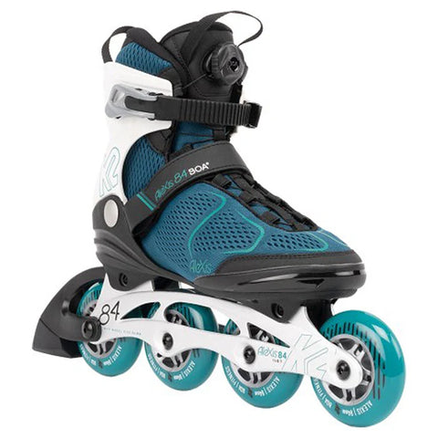 K2 Alexis 84 BOA Women's Inline Skates Teal/White
