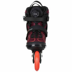 K2 Alexis 90 BOA Women's Inline Skates Burgundy/Orange