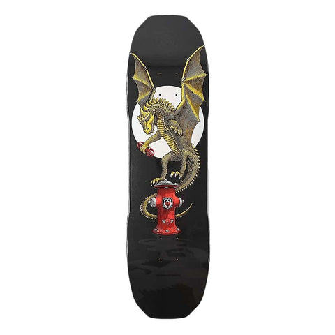 Andy Anderson Baby Heron (Vajra) Skateboard Deck Black 8.4"