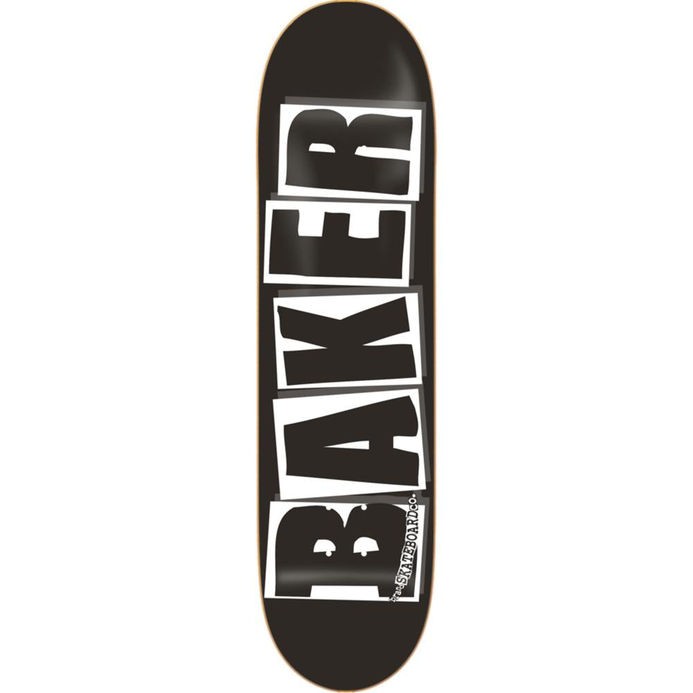 Baker OG Logo 8.25" Black / White Skateboard Deck