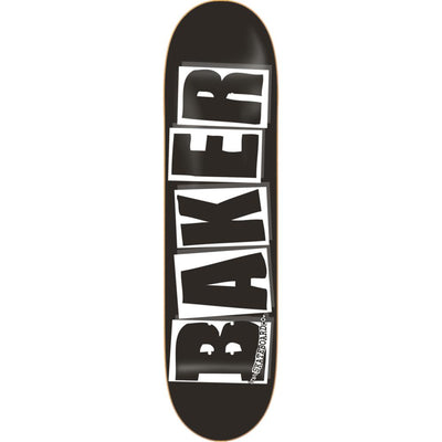 Baker OG Logo 8.25" Black / White Skateboard Deck