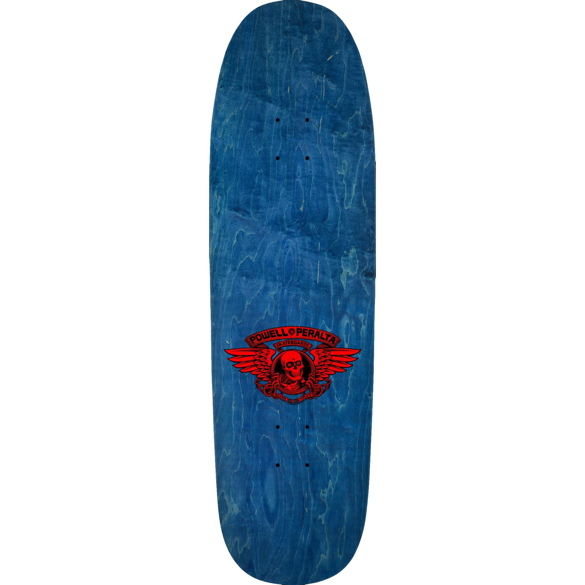 Powell Peralta Steve Caballero Ban This Dragon Reissue Skateboard Deck Navy/Copper Foil - 9.265 x 32