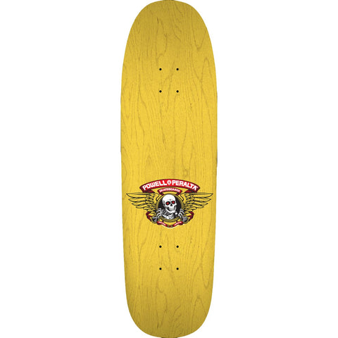 Powell Peralta Steve Caballero Ban This Dragon Reissue Skateboard Deck Yellow Stain - 9.265 x 32