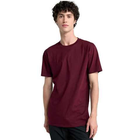 American Apparel 1301 Unisex Blank Tee Burgundy