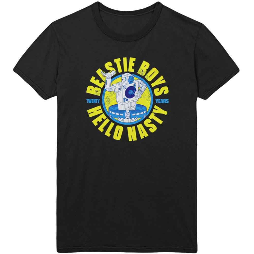 The Beastie Boys Unisex T-Shirt Nasty 20 Years Black