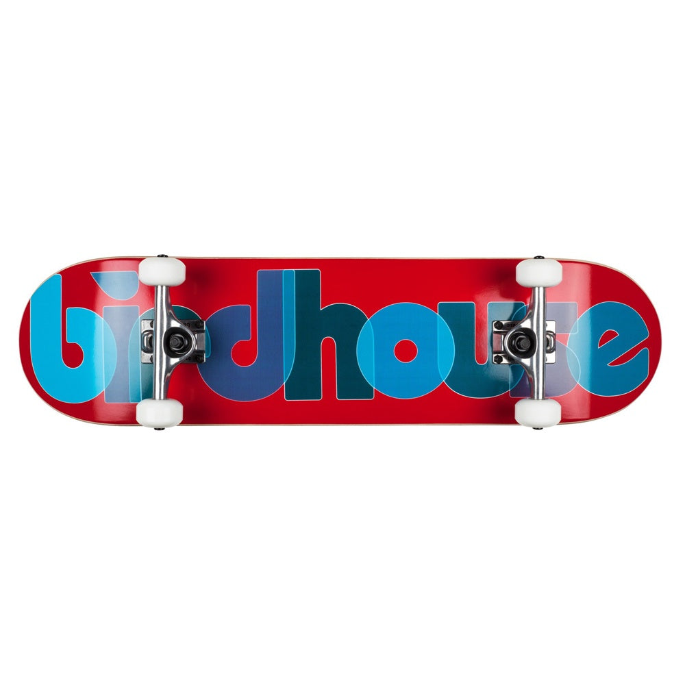 Birdhouse Complete LVL 1 Opacity Red Complete Skateboard 8"