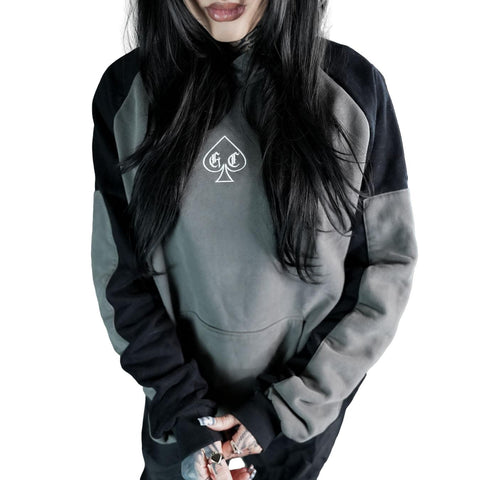 Gamble Clothing Fade Out Hoodie Black