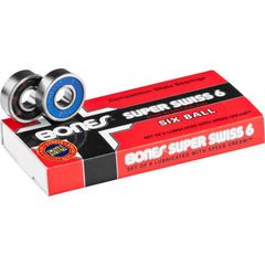 Bones Bearings Super Swiss (6 Ball) 8 Pack
