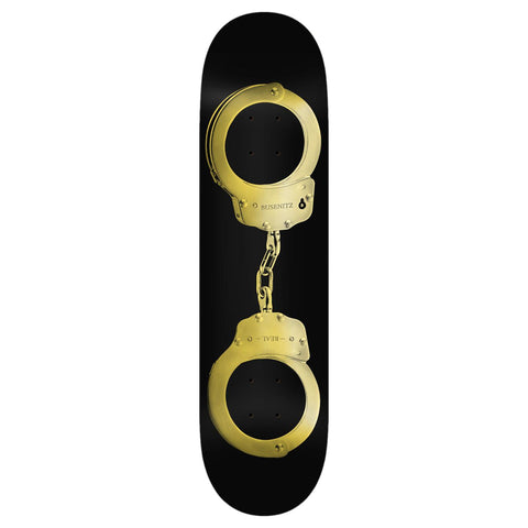 Real Gold Cuffs Busenitz Skateboard Deck 8.12