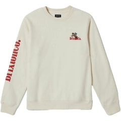 Brixton Inwood Crew Pullover Egret White