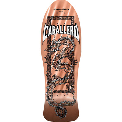 Powell Peralta Steve Caballero Chinese Dragon Reissue Skateboard Deck Copper Foil - 10 x 30
