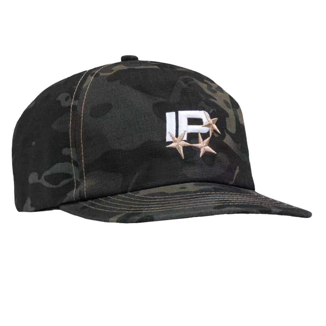 ICHPIG Capital Snapback Hat Black Camo