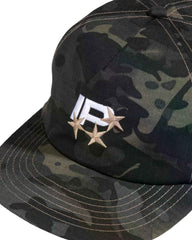 ICHPIG Capital Snapback Hat Black Camo