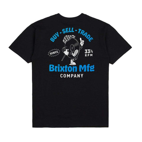 Brixton Rhythmic T-Shirt Black