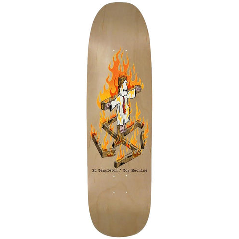 Toy Machine Templeton Charred Cross 9.0" Deck