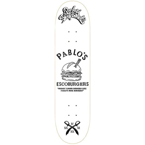 Parlay Pablo's Collab - Burger Skateboard Deck