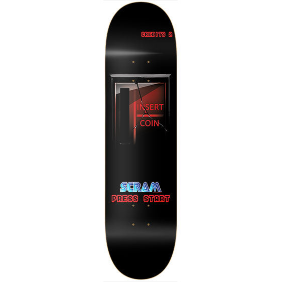 Scram Press Start Skateboard Deck