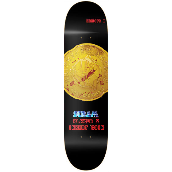 Scram Token Skateboard Deck