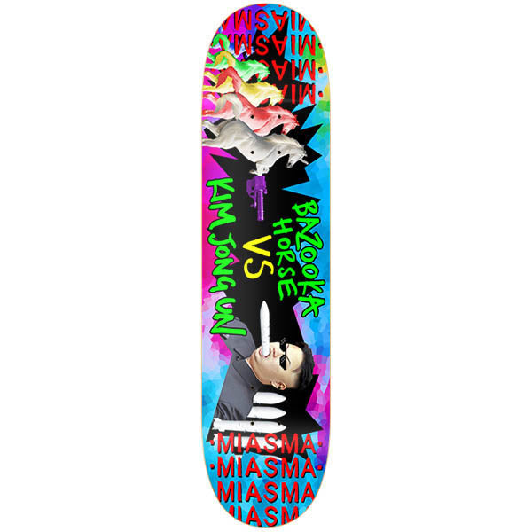 Miasma Horse Vs Kim Skateboard Deck