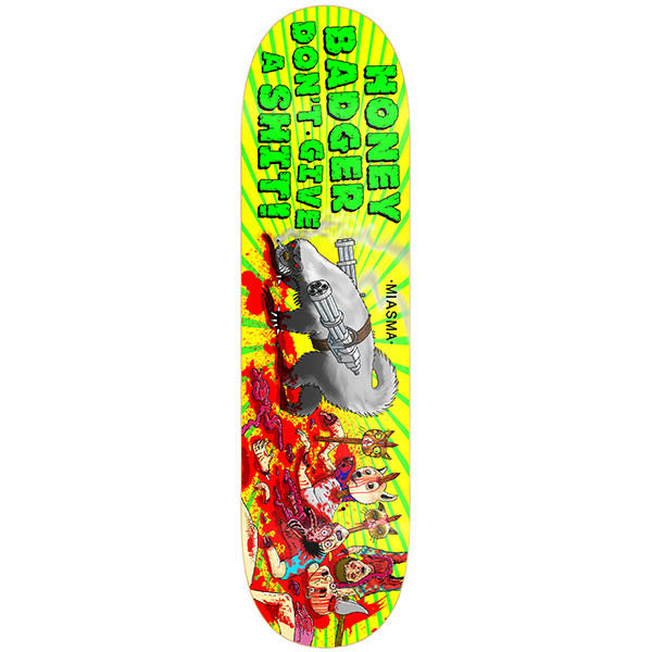 Miasma Honey Badger Skateboard Deck