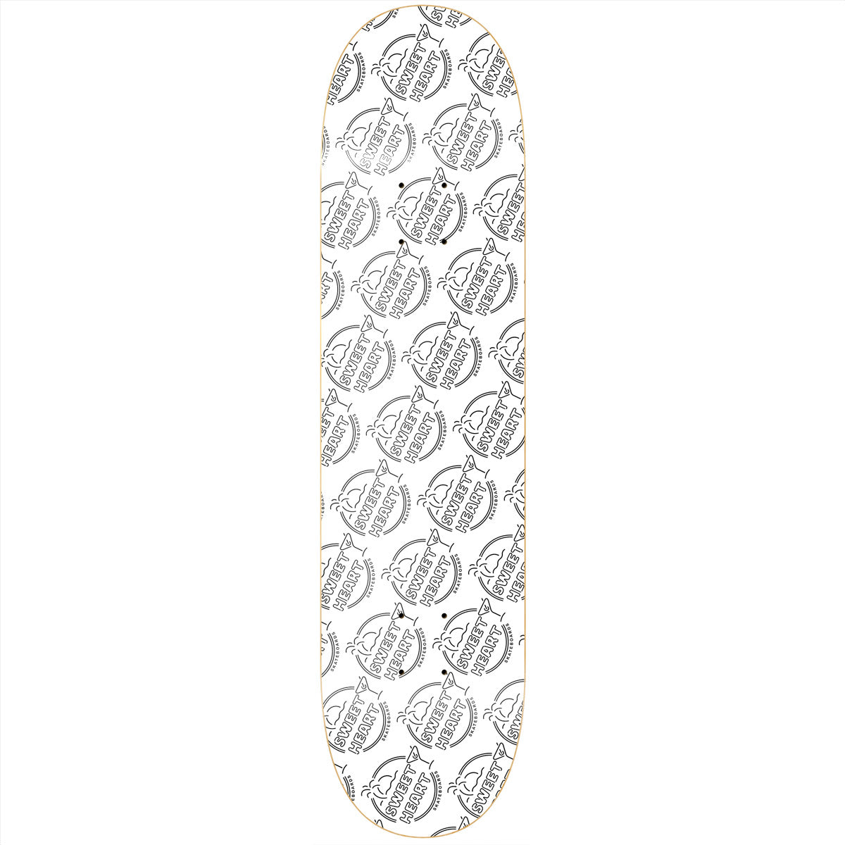 Sweetheart Wallpaper Black/White Skateboard Deck