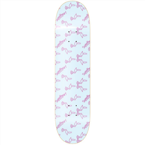 Sweetheart Wallpaper Mint/Pink Skateboard Deck