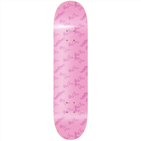 Sweetheart Wallpaper Pink/Pink Skateboard Deck