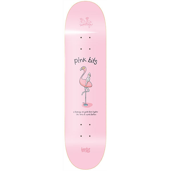 Sweetheart Flamingo Comic Skateboard Deck