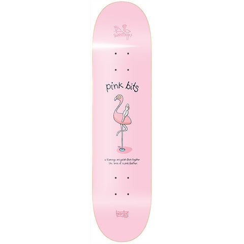 Sweetheart Flamingo Comic Skateboard Deck